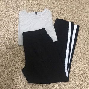 Bundled together!!!! Express top and pants